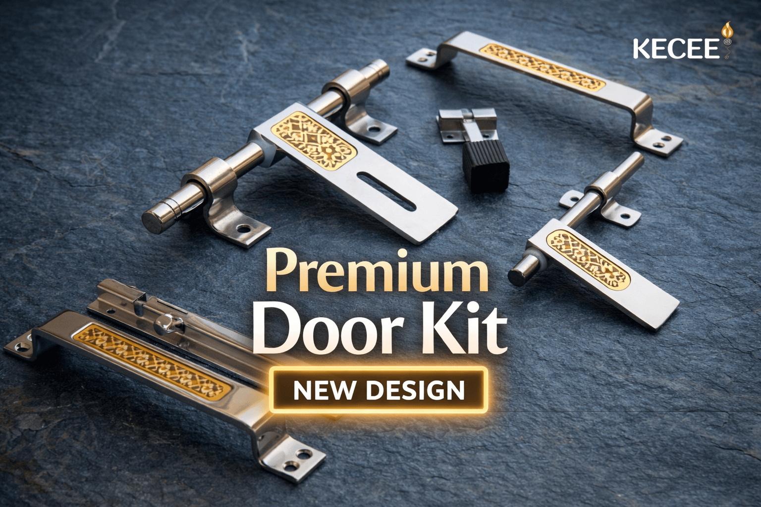 Door kit gold black series KECEE