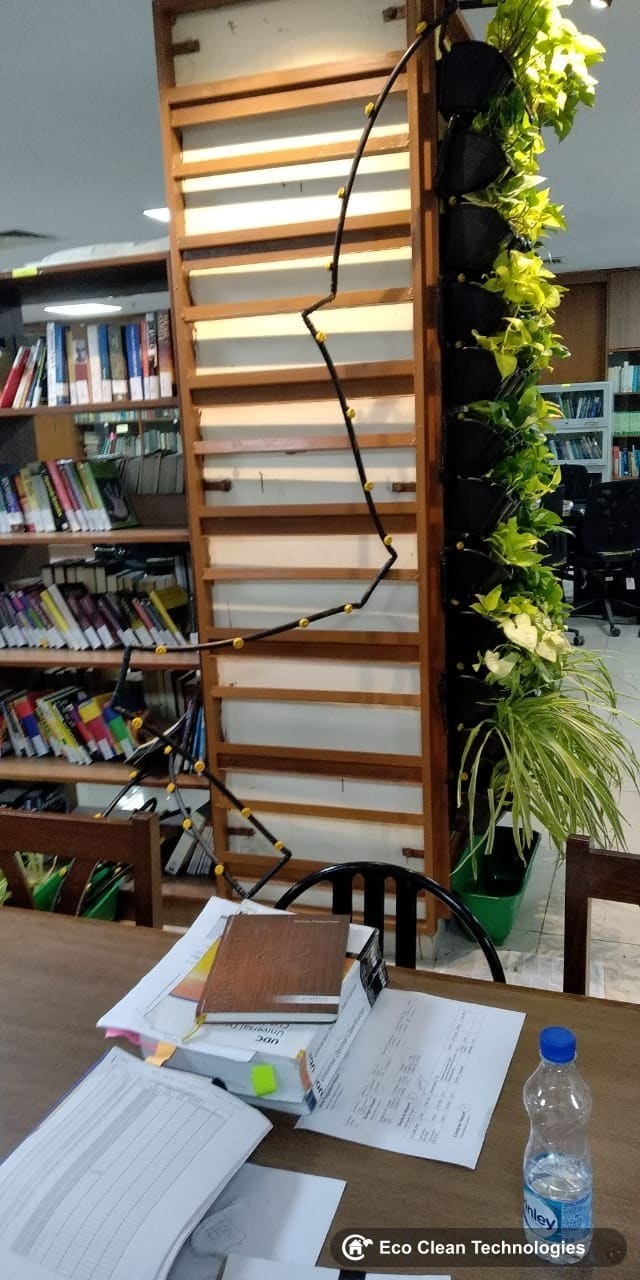 Installing vertical garden panels