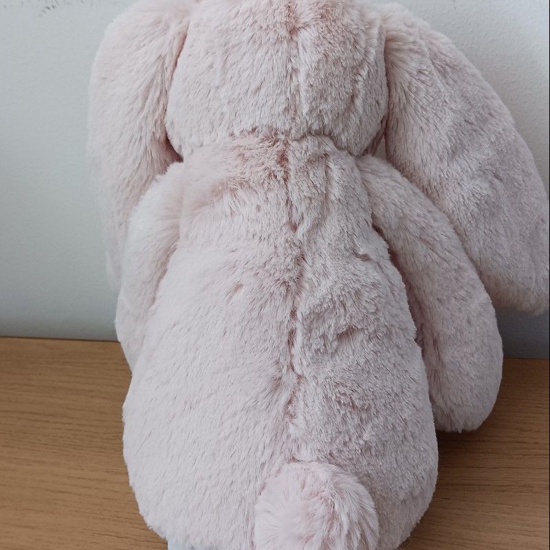 Jellycat Bashful Blush Bunny – Medium Plush (Pink) | NEW with Tag | Soft Toy - Image 3