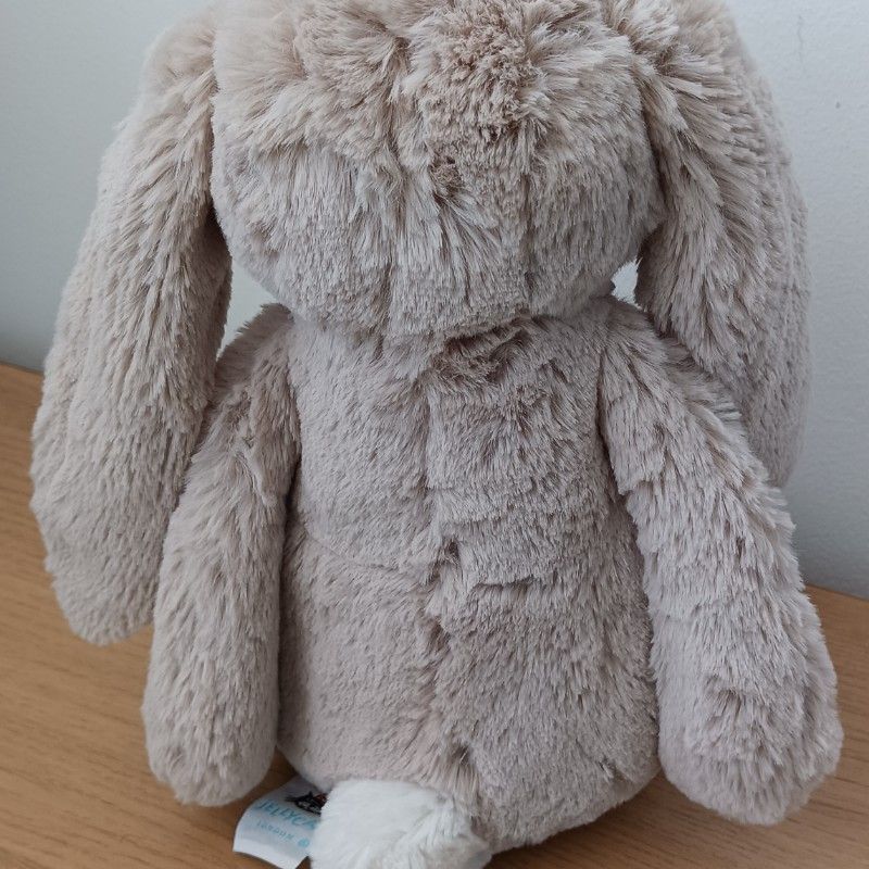 Jellycat Blossom Bunny – Beige Petal | NEW with Tag | Medium Soft Toy Gift - Image 3