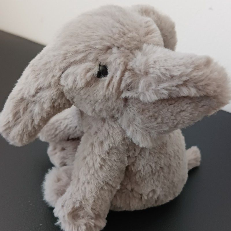 Jellycat Smudge Elephant Tiny – Soft Plush Toy | VGUC | Cuddly & Collectible Comforter   - Image 2