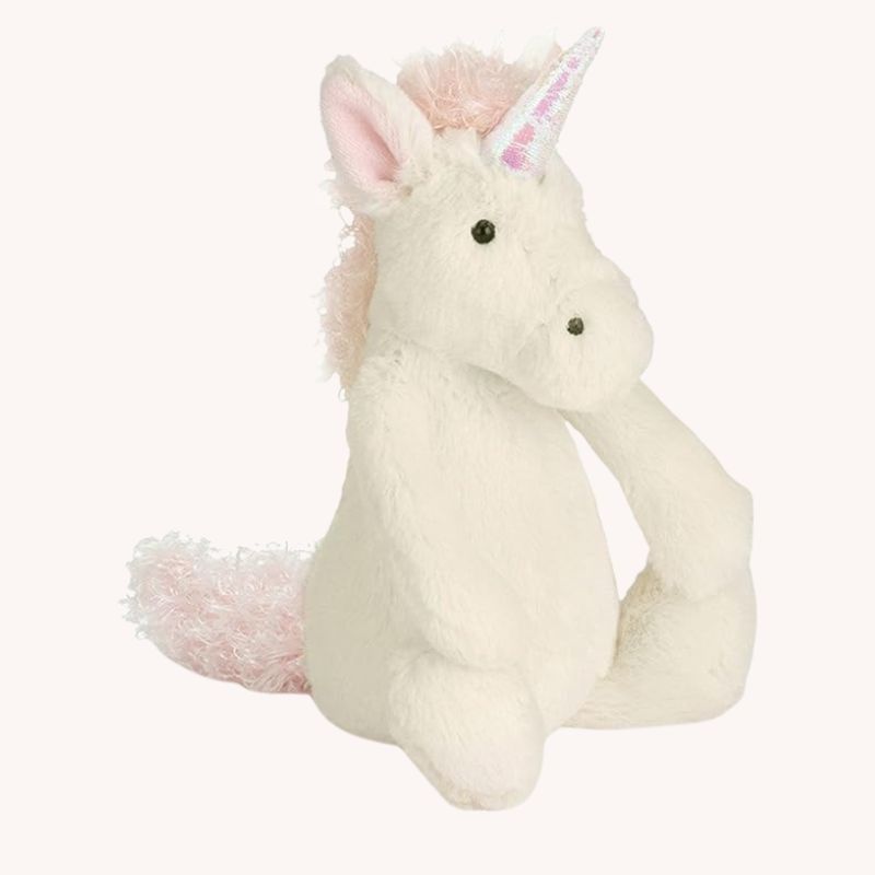 Jellycat Bashful Unicorn – Medium Plush Soft Toy | VGUC | Magical Cuddly