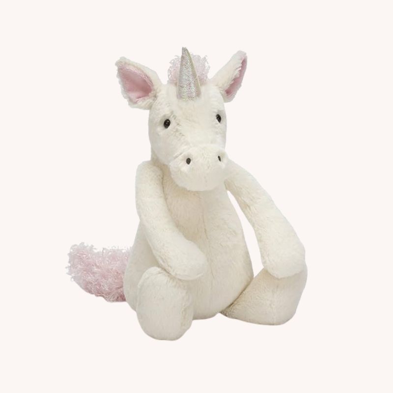 Jellycat Original BNWOT Bashful Unicorn – Medium Plush Soft Toy Cuddly