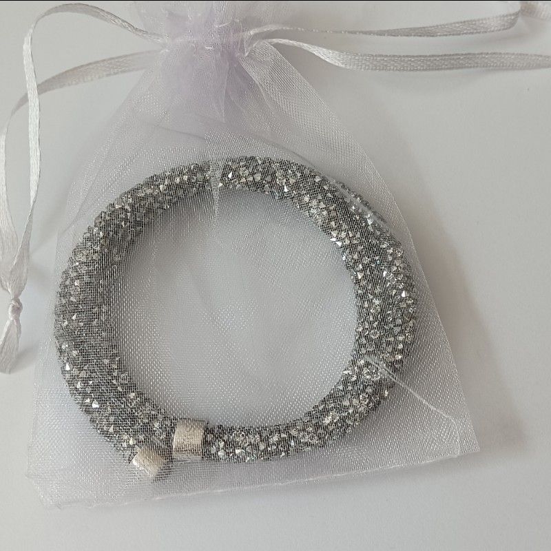 Swarovski Women's Crystaldust Double Bangle – Very Good Condition - Image 3