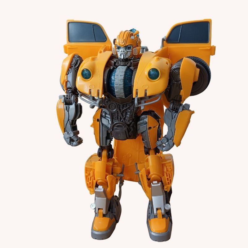 Hasbro 2017 Tomy Transformers Power Charge Bumblebee Action Figure VGUC - Image 1
