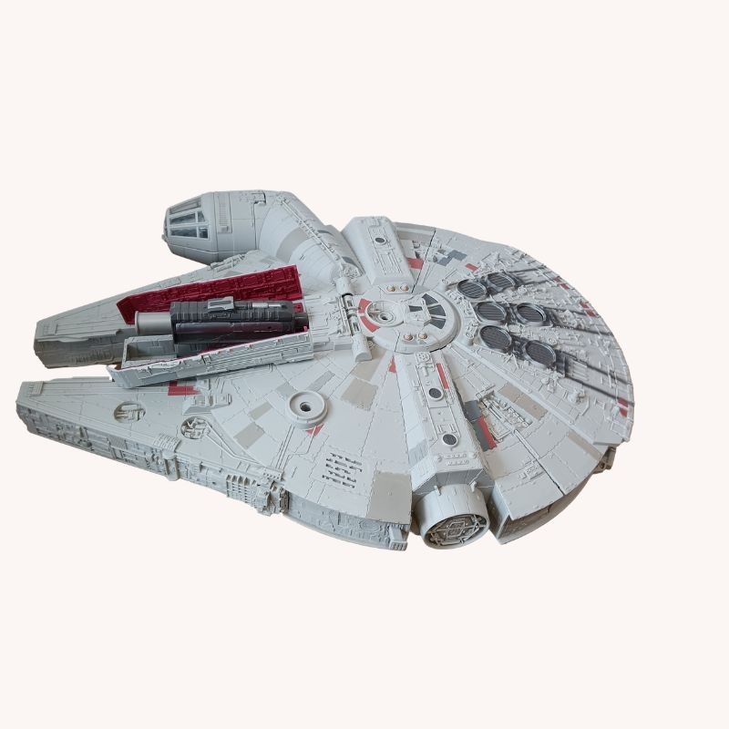 Hasbro Star Wars The Force Awakens Millennium Falcon Playset | VGUC | Lights, Sounds & Launchers
