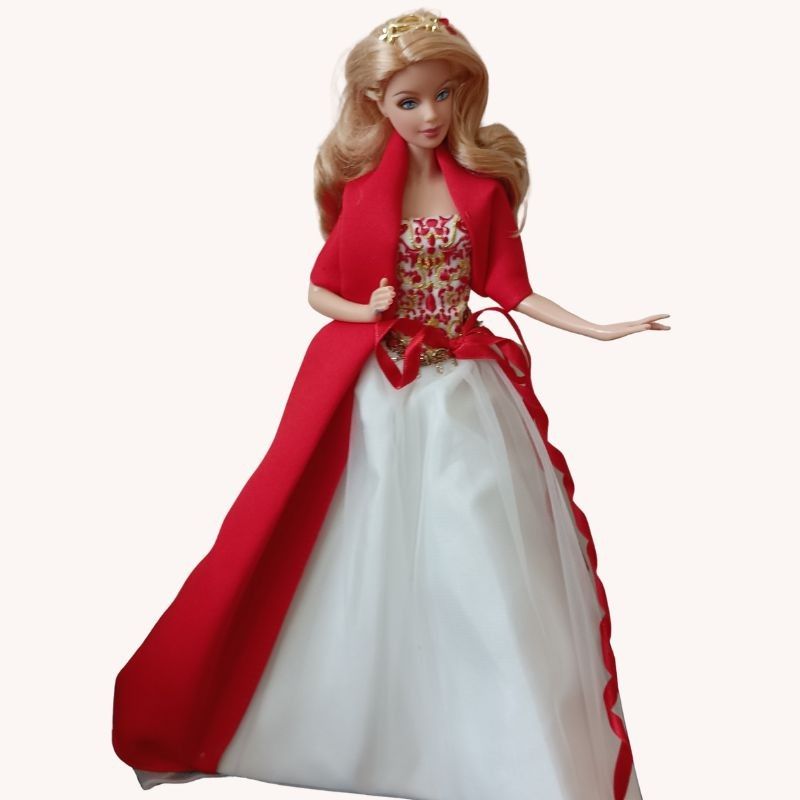 Barbie Collector 2010 Holiday Doll – VGUC | Festive Special Edition | Elegant Display Collectible  