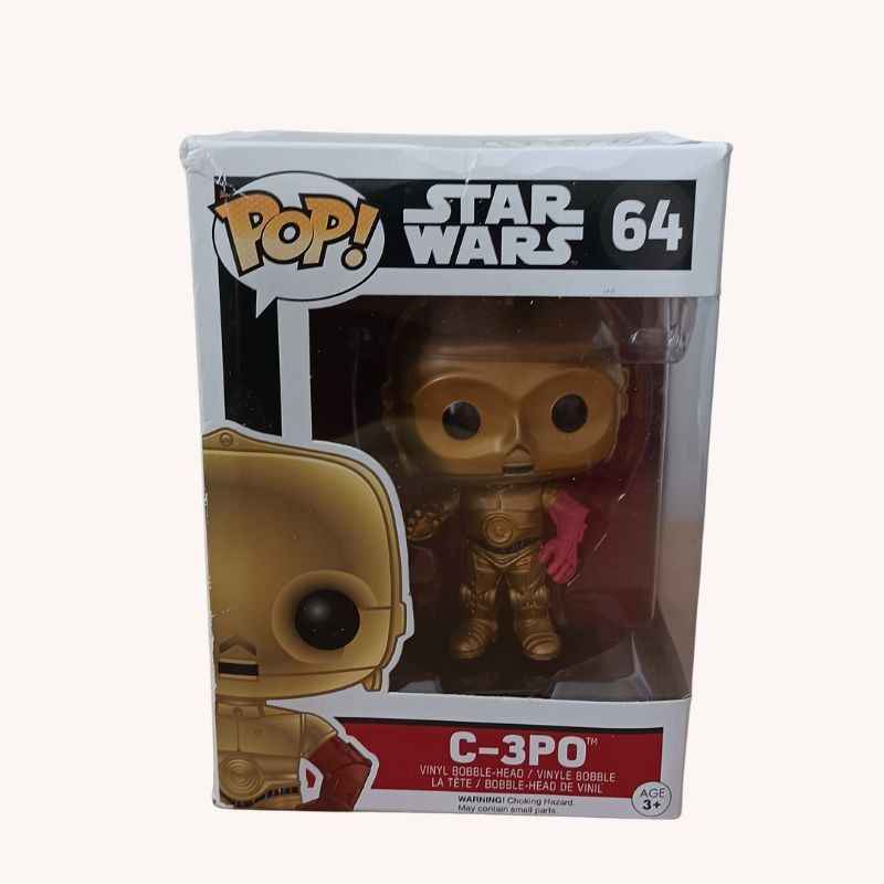 Funko Pop! Star Wars: The Force Awakens – C-3PO #64 Vinyl Figure (NEW)  