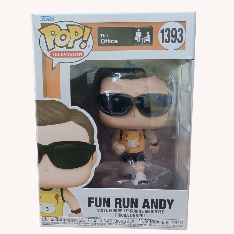 Funko Pop! TV: The Office – Fun Run Andy #1393 Vinyl Figure (NEW)