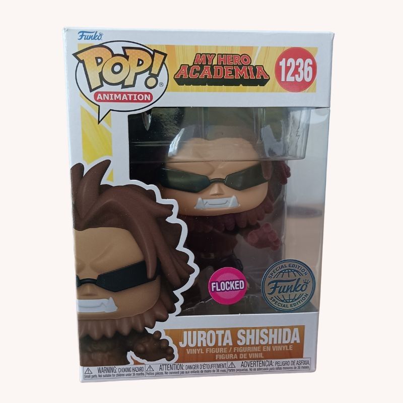 Funko Pop! Animation: My Hero Academia – Flocked Jurota Shishida #1236 (Hot Topic Exclusive) – NEW