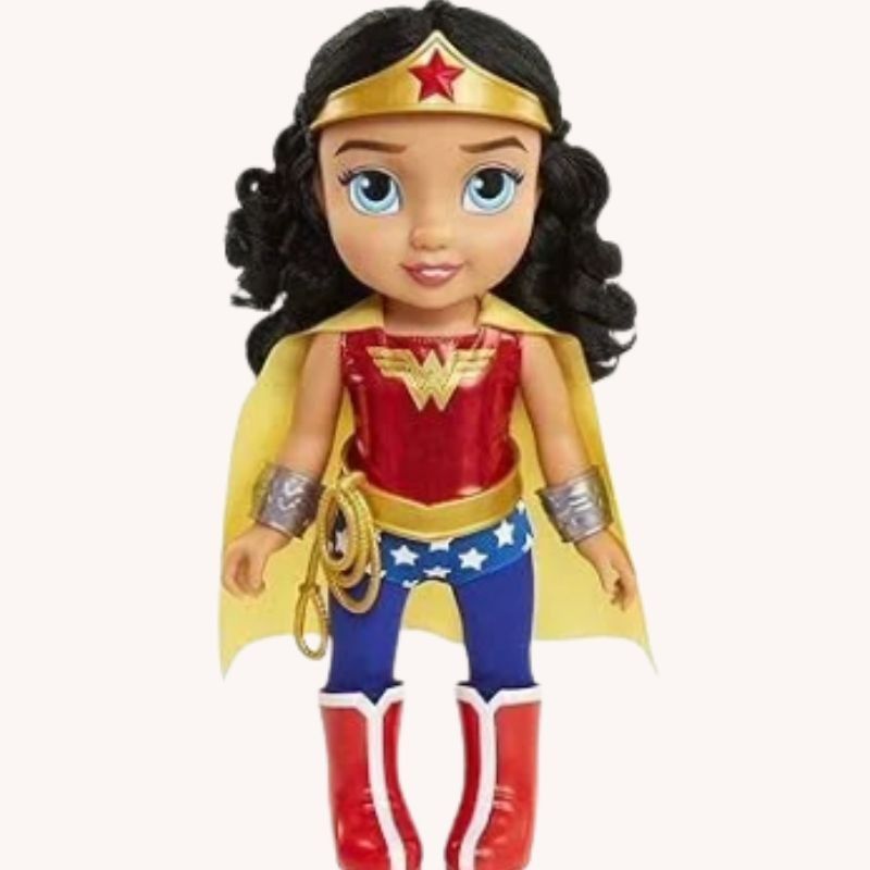 DC Super Hero Girls Wonder Woman Toddler Doll – 12” Poseable Figure           