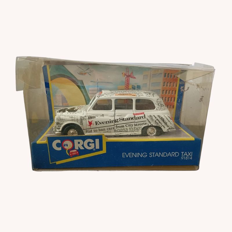 Corgi 91814 Evening Standard Taxi Diecast Model J778 CYW | Box - Image 3