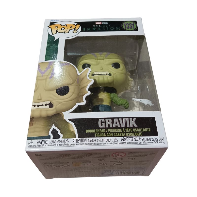 Pop! Vinyl: Marvel Secret Invasion – Gravik Figure-1331 | New | Collectible - Image 2