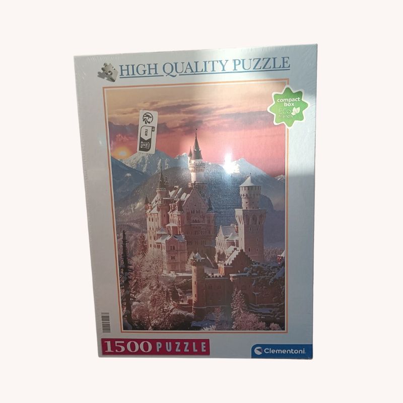  Clementoni Neuschwanstein Castle Jigsaw Puzzle – 1500 Pieces | NEW & Boxed - Image 2