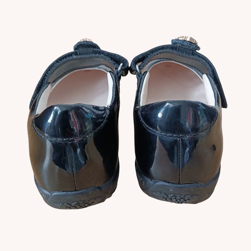 Lelli Kelly LK 8315 PRINNY Princess Black Patent Interchangeable School Shoes - Image 2