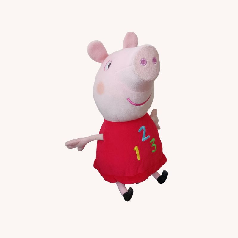 Peppa Pig 123 Plush Toys & Games 35cm | Soft Toys & Games | GUC, No Sounds - Image 2