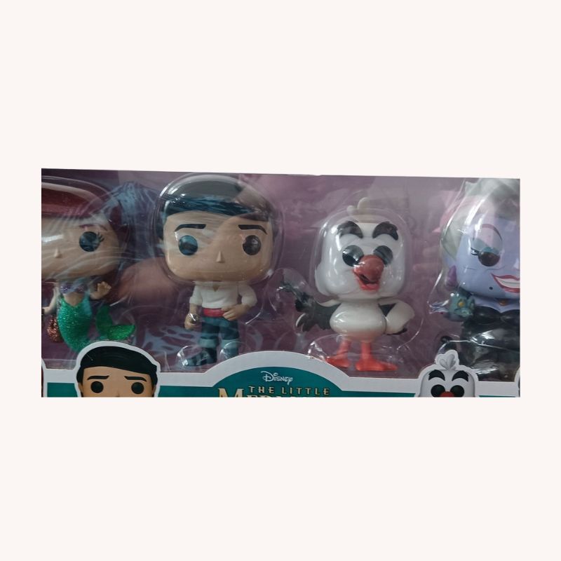Funko POP! Disney Diamond Collection 4-Pack – Ariel, Eric, Scuttle & Ursula | New  - Image 3