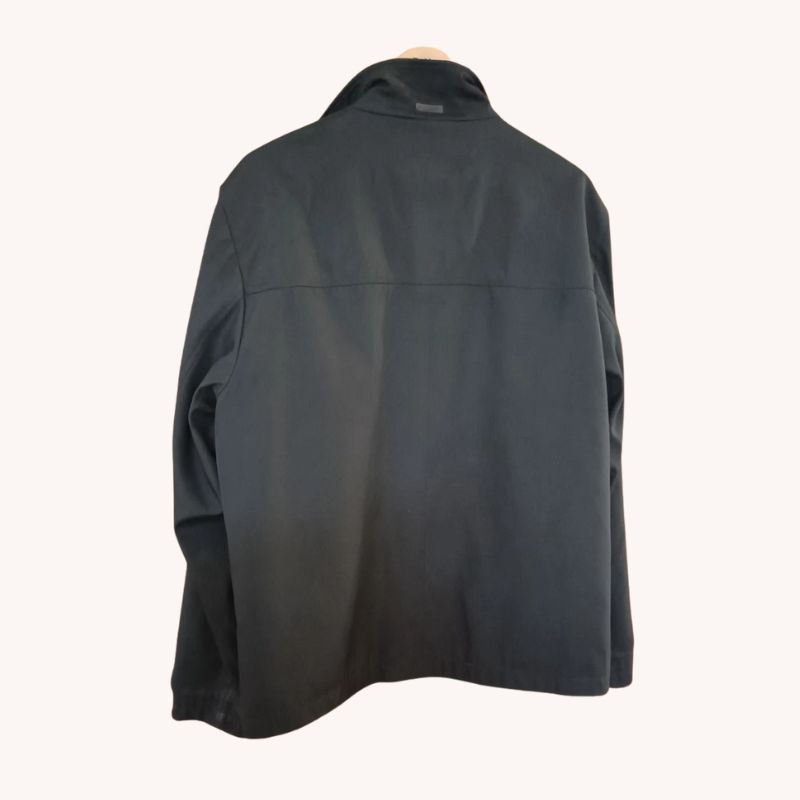 Calvin Klein Men’s Black Poly Bonded Open Bottom Jacket, Size M, Excellent - Image 2