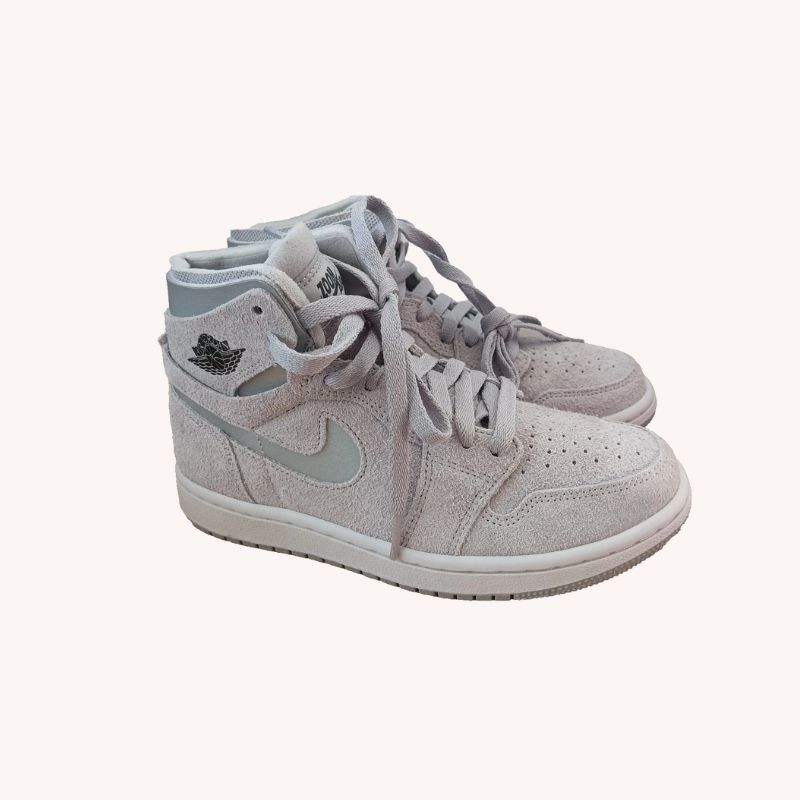 Nike Air Jordan 1 Zoom Comfort High – Medium Grey – W UK 2.5 – NEW (No Tag) - Image 1