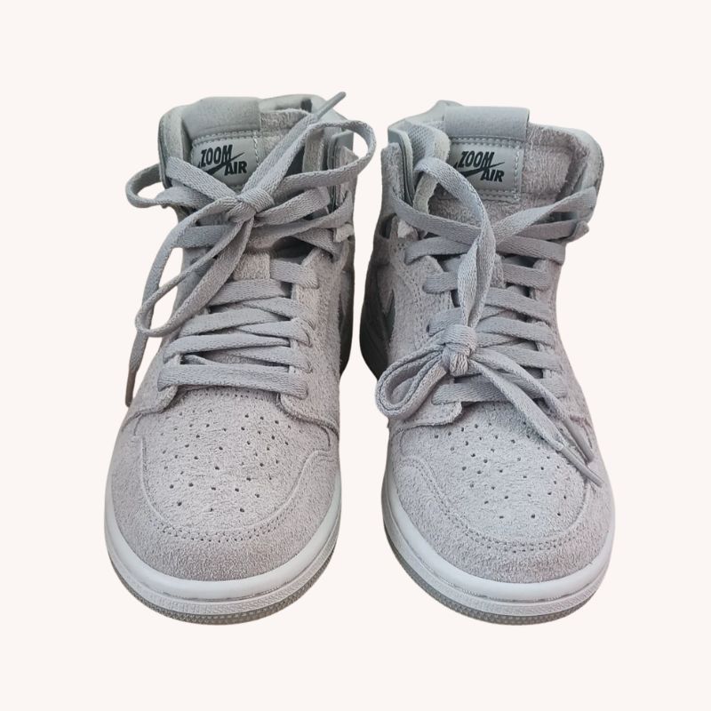Nike Air Jordan 1 Zoom Comfort High – Medium Grey – W UK 2.5 – NEW (No Tag) - Image 2