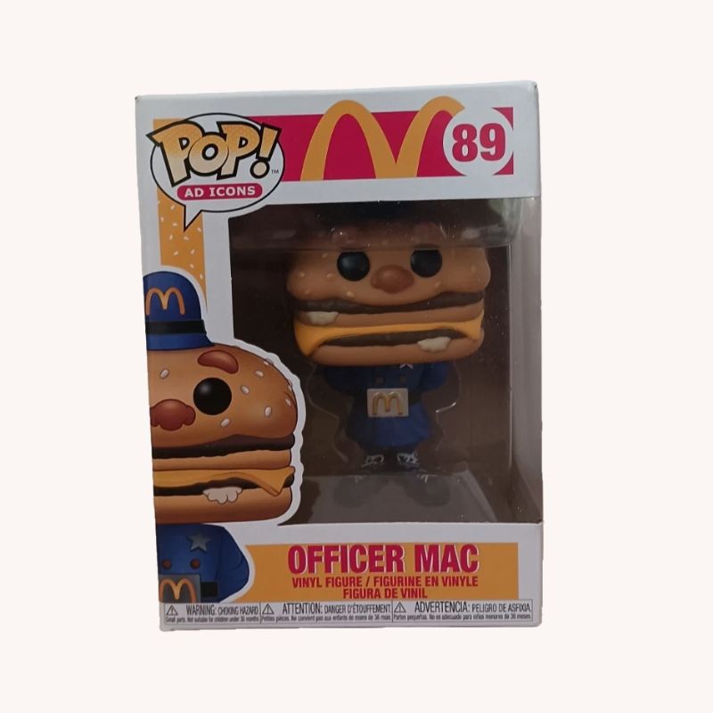 Funko Pop! Ad Icons: McDonald's – Officer Big Mac #89 – NEW - Image 2
