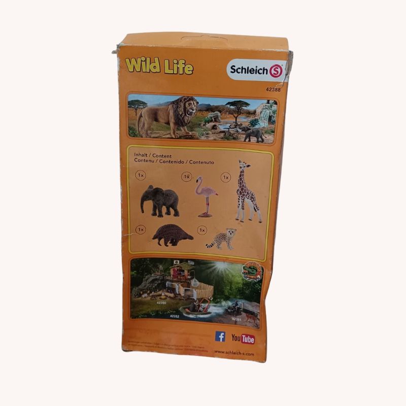 Schleich Wild Life Safari Animal Figures – 5 Piece Set – Brand New - Image 2