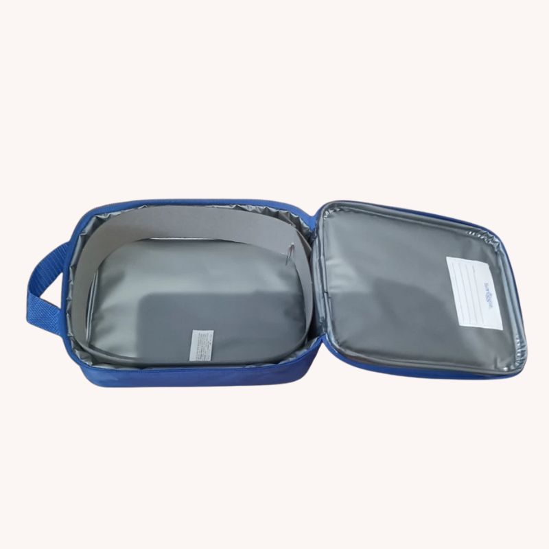 Smiggle Lunch Bag – Blue – Insulated School Lunchbox – New without Tag - Image 3