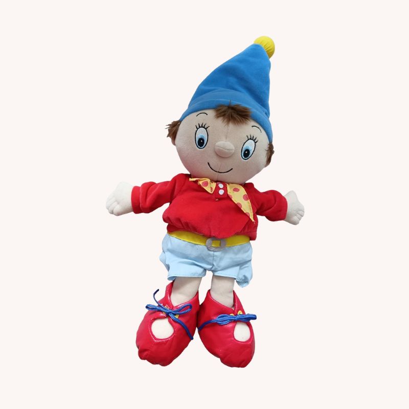 Vintage Enid Blyton Noddy Soft Plush Toy – Collectable Character Doll – VGUC - Image 2