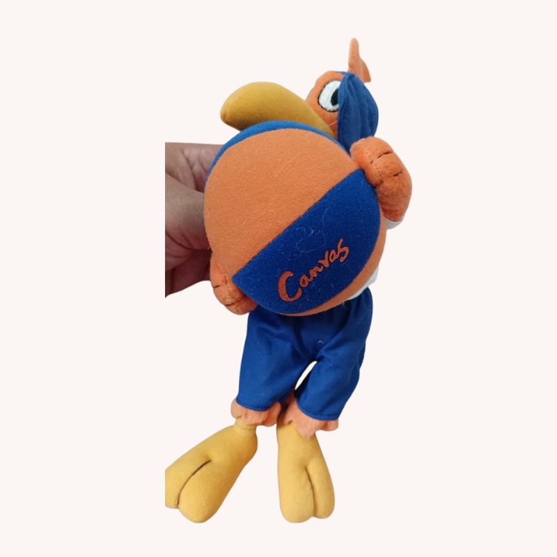 Rare Vintage 1990s Canvas Holidays Hoopi Club Mascot Plush – 8” / 20cm – VGUC - Image 2