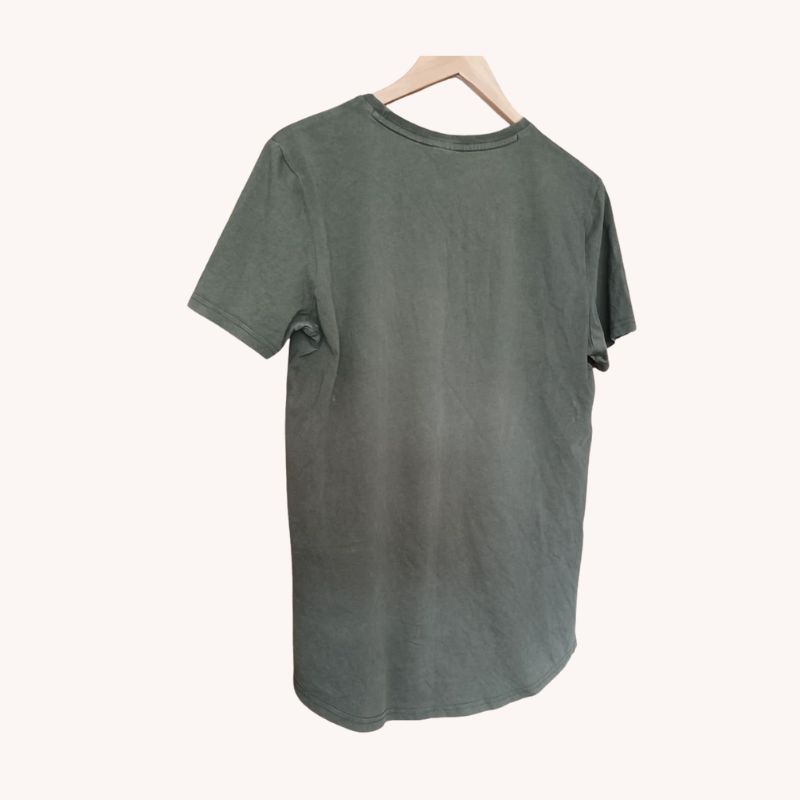 Puma Men’s Olive Green Half Sleeve T-Shirt – Size - (UK M) -VGC - Image 2