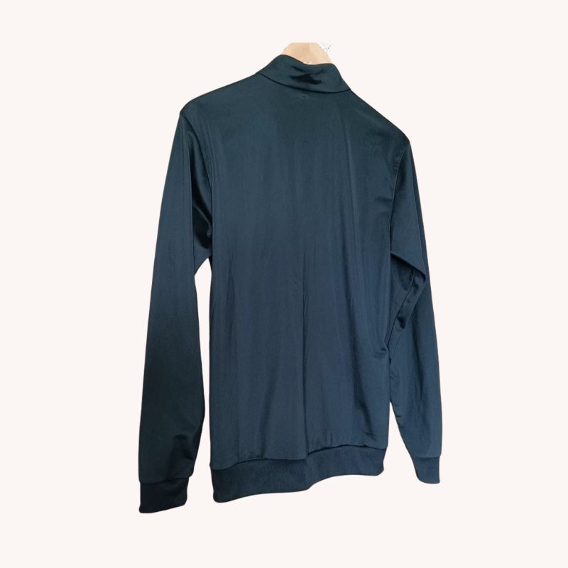 Adidas Men’s Retro Black Activewear Jacket Size M – Very Good Condition - Image 2