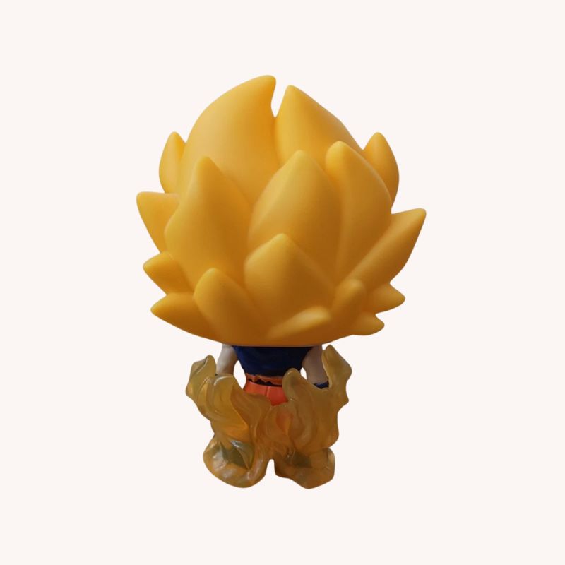 Funko Pop! Dragon Ball Z – Glow-in-the-Dark Super Saiyan Goku #860- VGUC - Image 3