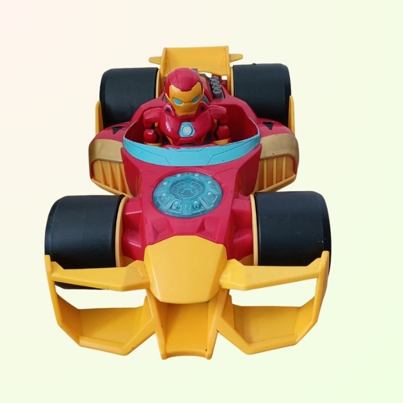 Hasbro UK Super Hero Iron Man Deluxe Vehicle- Very Good Condition - Image 2