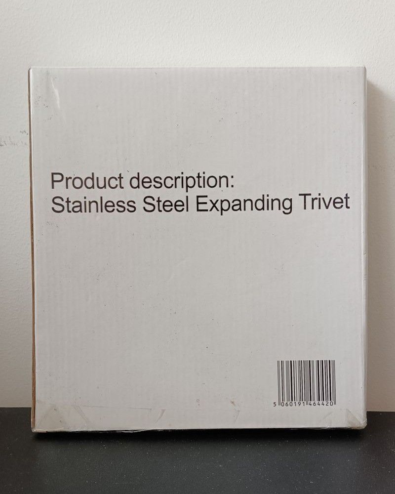 Stainless Steel Trivet Coasters | Hot Pot Placement | Kitchen & Table | Unused - Image 2