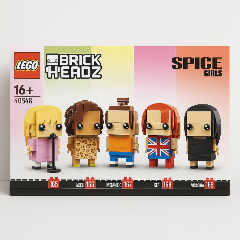 LEGO Spice Girls Brick Headz BRAND NEW SEALED #40548 | Retired Set | New - Image 1