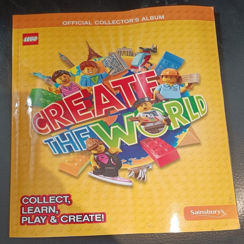 LEGO Create the World Trading Cards | Used VGUC | Collectible LEGO Card Set - Image 2