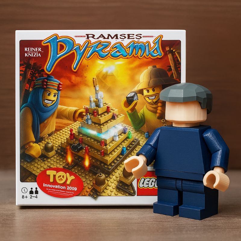 LEGO Ramses Pyramid Game | Used VGUC | Strategy Dice Board Game | Set 3843 - Image 1