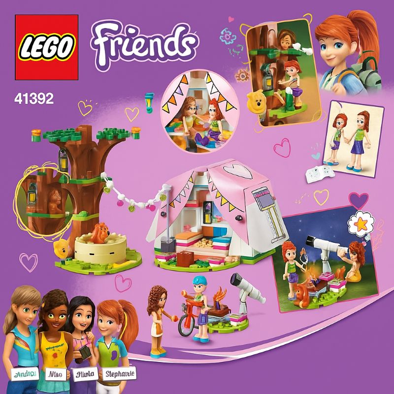 LEGO Friends Nature Glamping Set 41392 | New & Boxed | 241 Pieces - Image 1