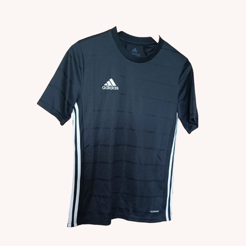 Adidas Aeroready Jersey – Black – Size 13–14 Years – Very Good Condition - Image 2