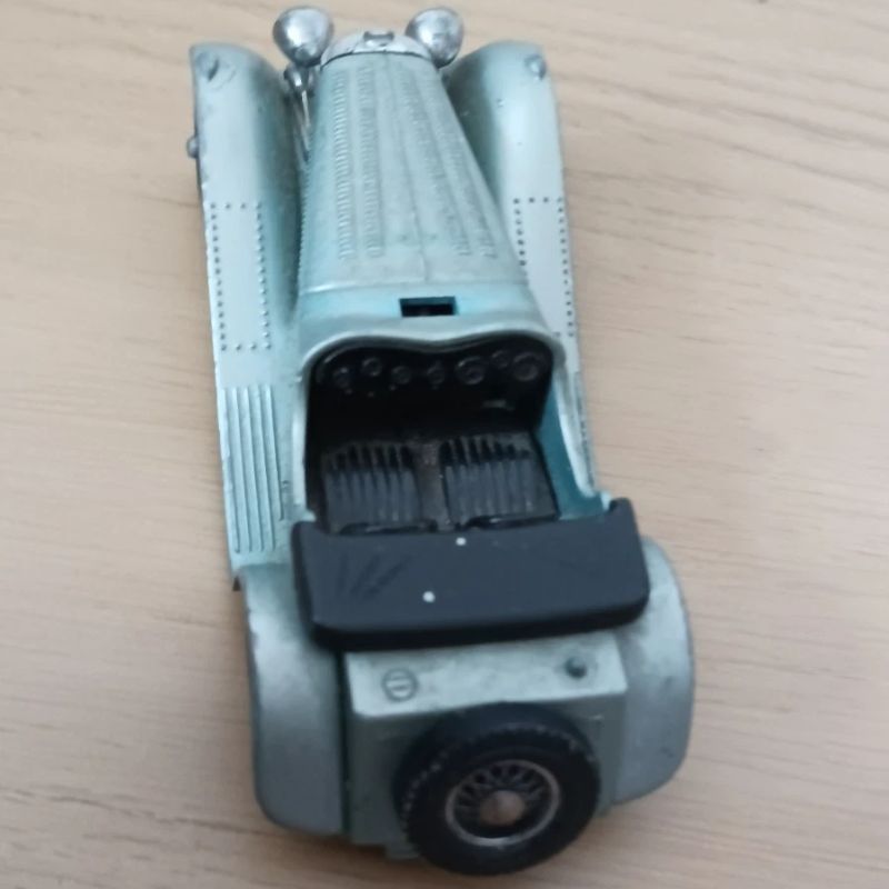 Matchbox Y-1 Models of Yesteryear 1936 Blue SS 100 Jaguar Diecast Model Car-VGUC - Image 3