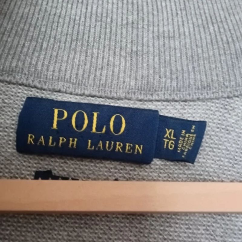 Polo Ralph Lauren Half-Zip Sweater – Size XL – Grey, Good Condition - Image 4