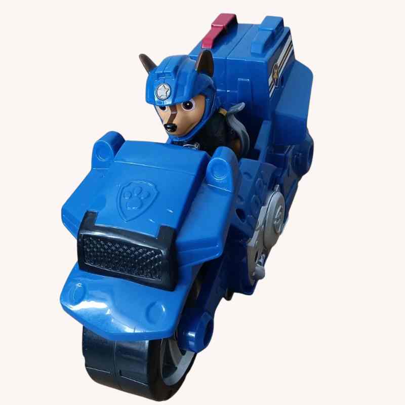 PAW Patrol Moto Pups Moto HQ Playset with Exclusive Chase Figure and Motorcycle - Image 3