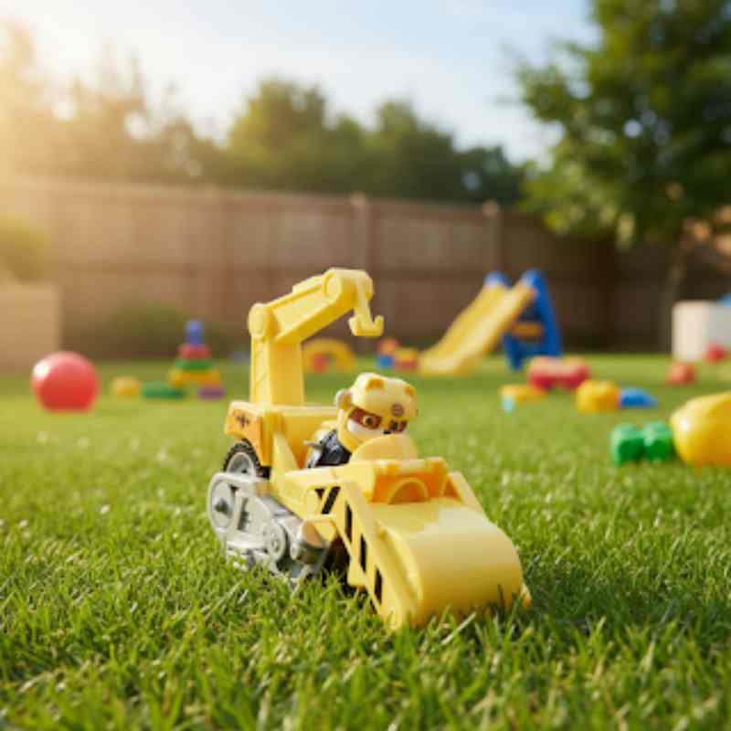 PAW Patrol Moto Pups Rubble’s Deluxe Pull Back Motorcycle Vehicle – VGUC