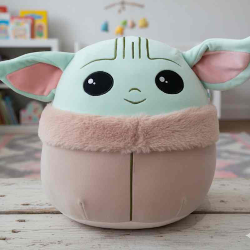 Squishmallows Star Wars Grogu Plush – Very Good Condition