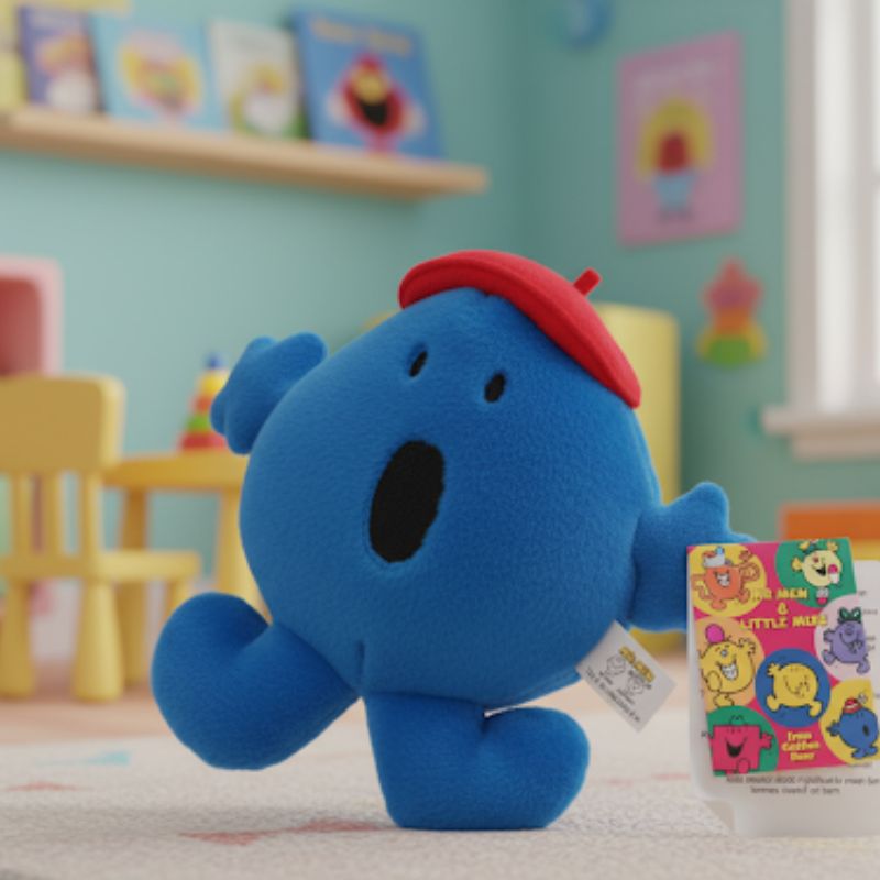 Mr. Men Little Miss Bossy Plush Toy – New with Tags