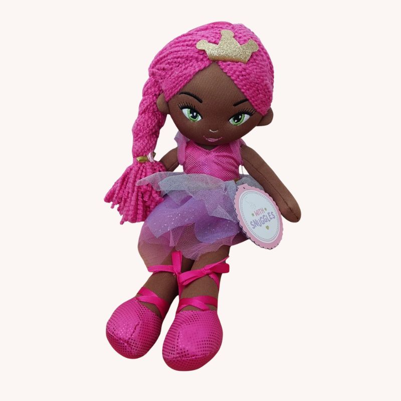 Card Factory Pink Princess Soft Toy – NEW with Tag
