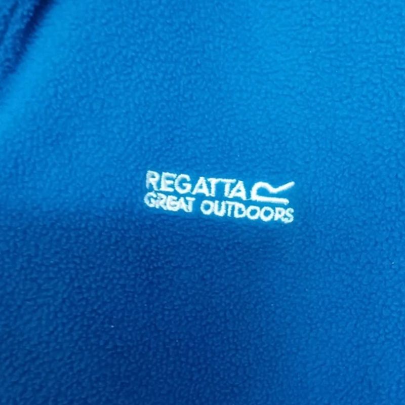 Regatta Mens Blue Fleece Jacket – Size UK L – Outdoor Layer – VGC - Image 4