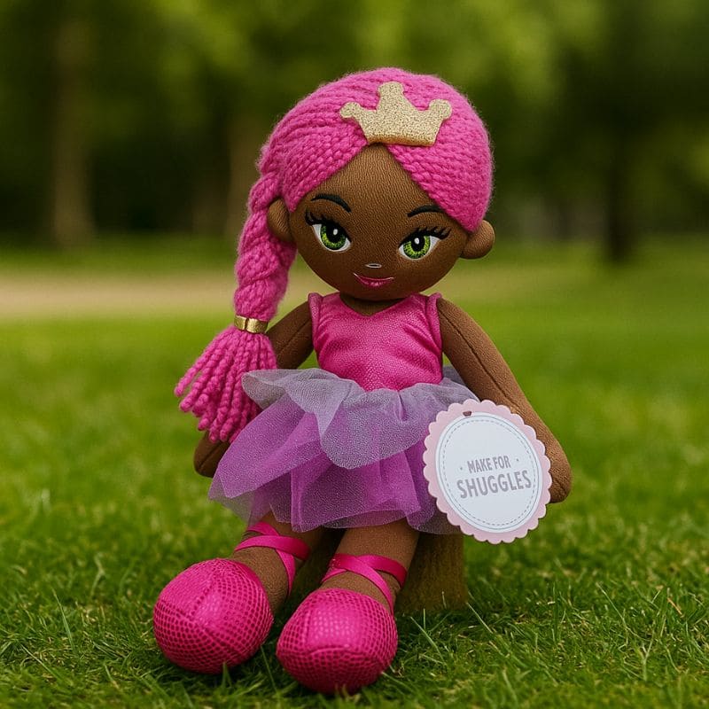 Card Factory Pink Princess Soft Toy – NEW with Tag - Image 4