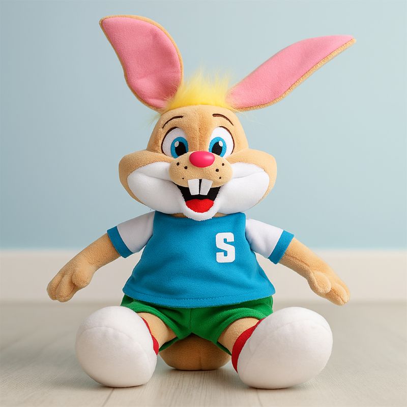 Sparky’s Crew Sparky Rabbit Plush | Parkdean Resorts 20” Soft Toys & Games | VGUC - Image 1