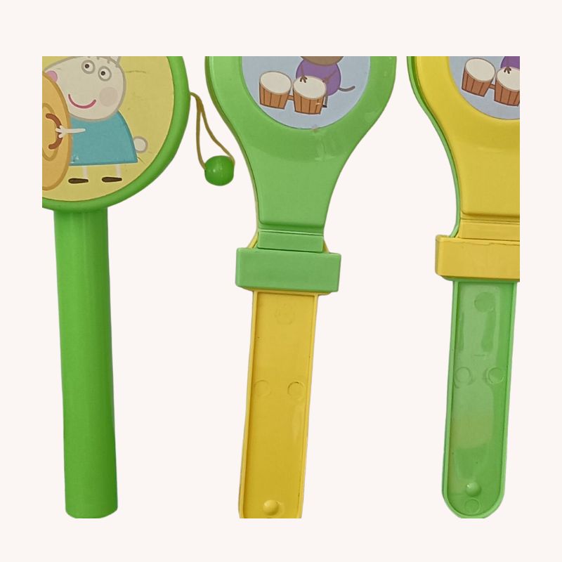 Peppa Pig Musical Band Set – Trumpet, Tambourine, Maracas | VGUC | No Drum - Image 2